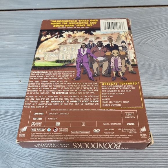 The Boondocks - Season 1 - Three DVD Set - Adult Swim - Picture 3 of 9
